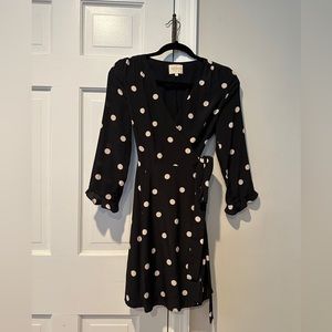 Sezane silk Elsa Dress - wrap dress - size 4 (US) / 36 (FR)
